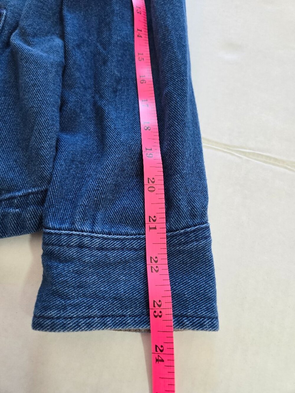 Madewell Rivet & Thread Denim Chore/Field Jacket size Small - Picture 13 of 14